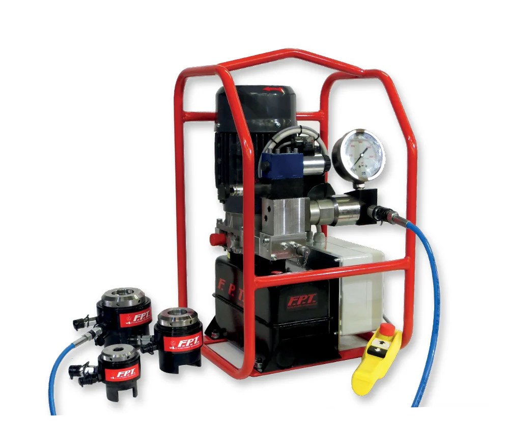 6. Pumps for tensioners and nuts Pompa hydrauliczna FPT do napinaczy i nakrętek