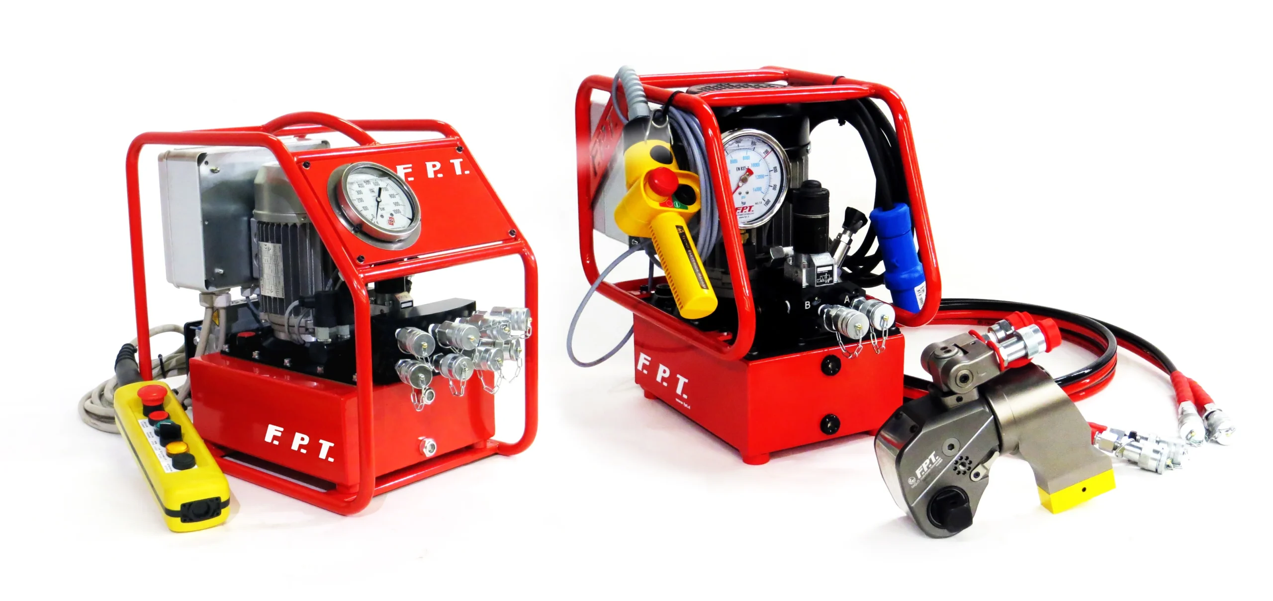8. Pumps for hydraulic torque wrenches-WS01 Pompy hydrauliczne FPT do kluczy dynamometrycznych